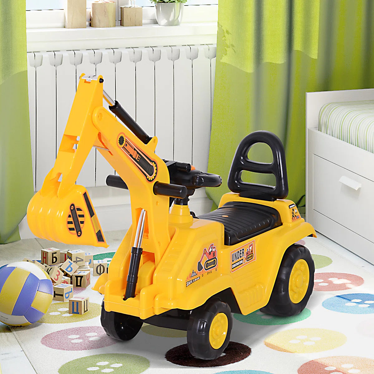 HomCom Push/Pull Ride On Toy
